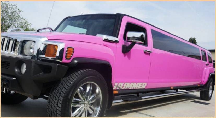 Hummer Rosa H3 | Limusinas Premium Barcelona